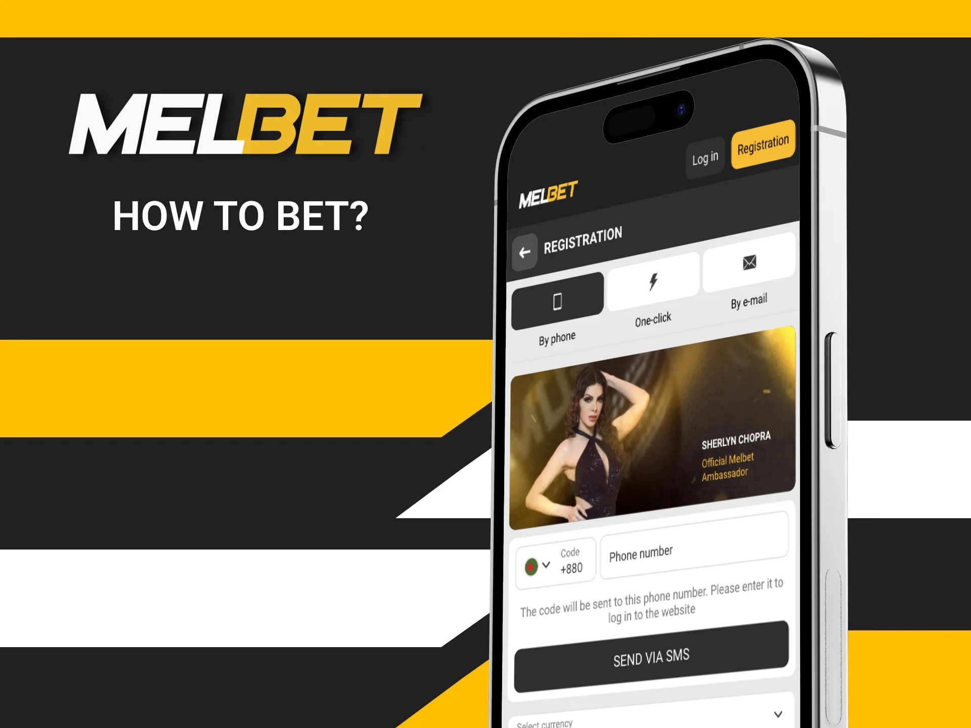 Just a couple of clicks to start playing live casino games on the Melbet website and app.